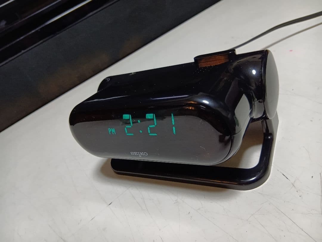 1980's　SEIKO　スペースエイジ　サイバー　デジタル　アラーム　クロック