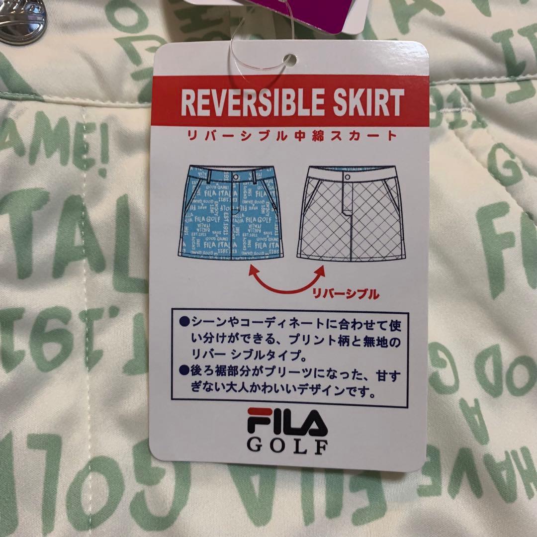 2点組■新品■30,800円【フィラゴルフ】レディース　ジャケット、スカート M