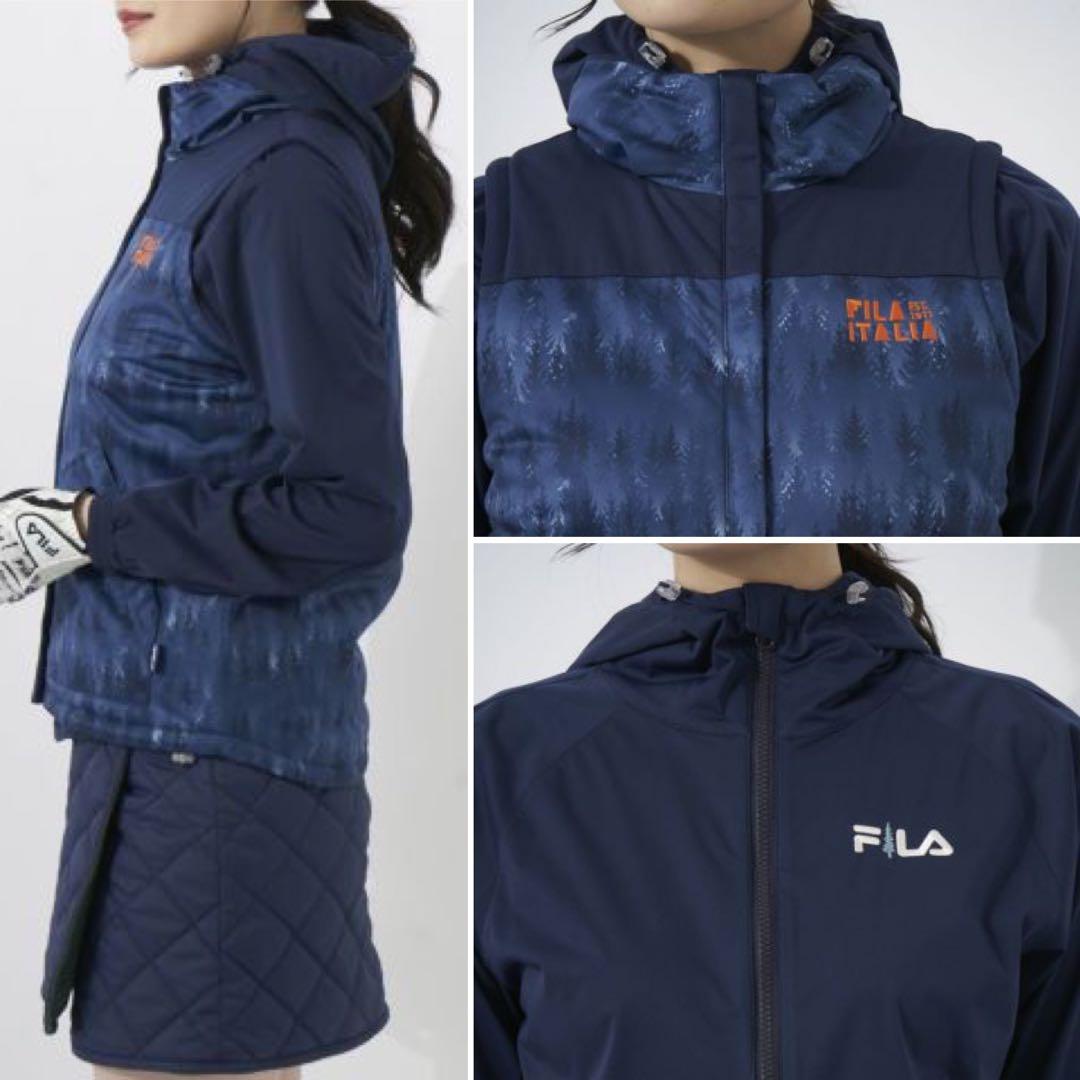 2点組■新品■30,800円【フィラゴルフ】レディース　ジャケット、スカート M