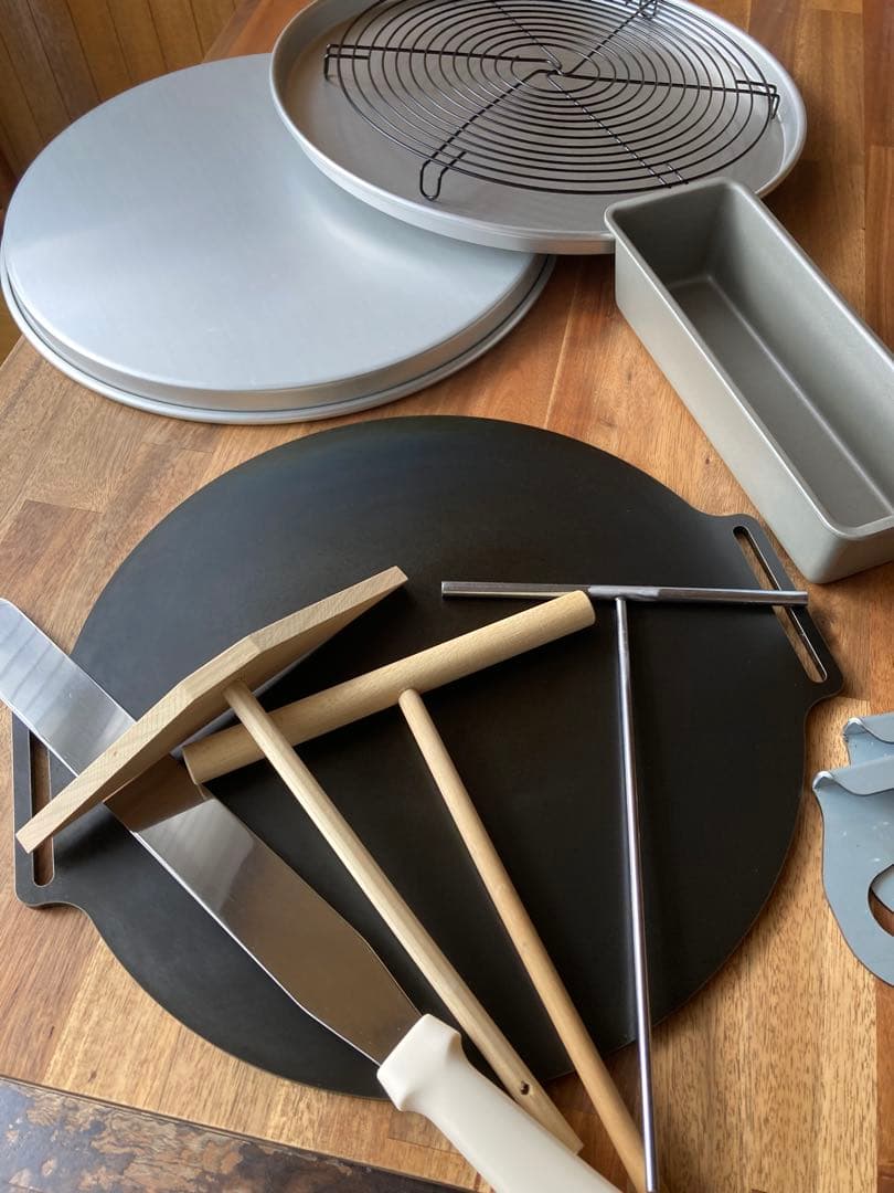 プロ仕様！クレープ屋さんのセット　35センチ鉄板✖️厚さ6ミリ