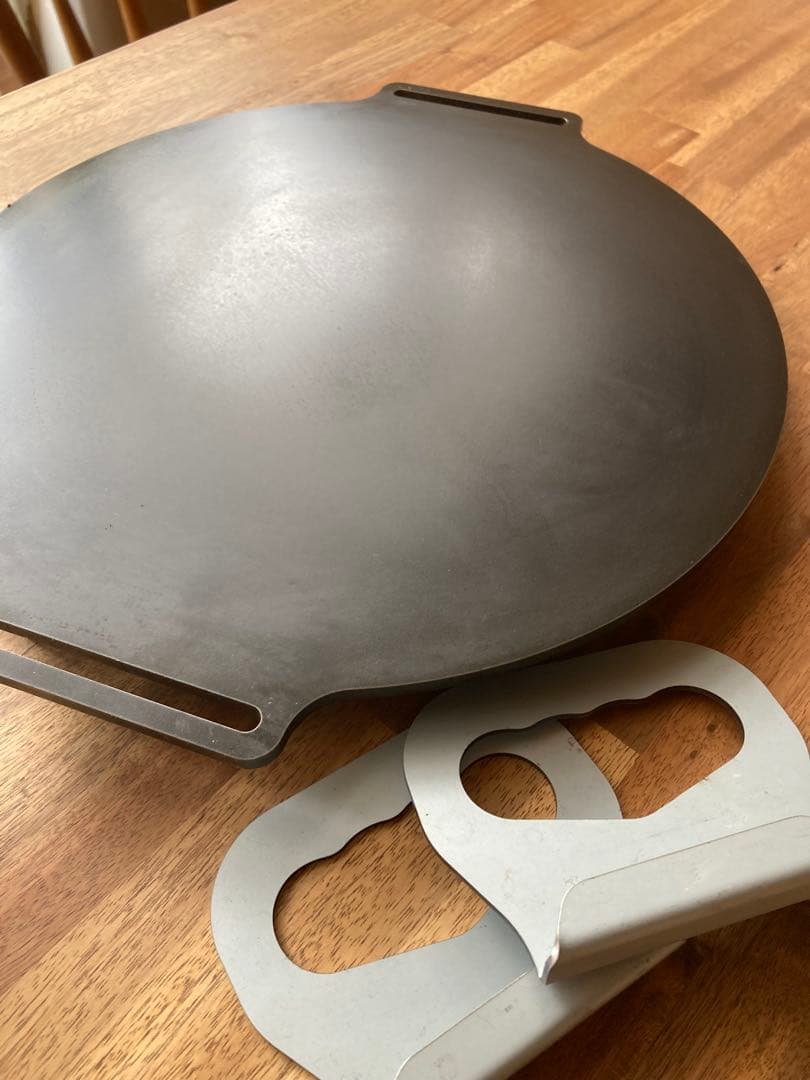 プロ仕様！クレープ屋さんのセット　35センチ鉄板✖️厚さ6ミリ
