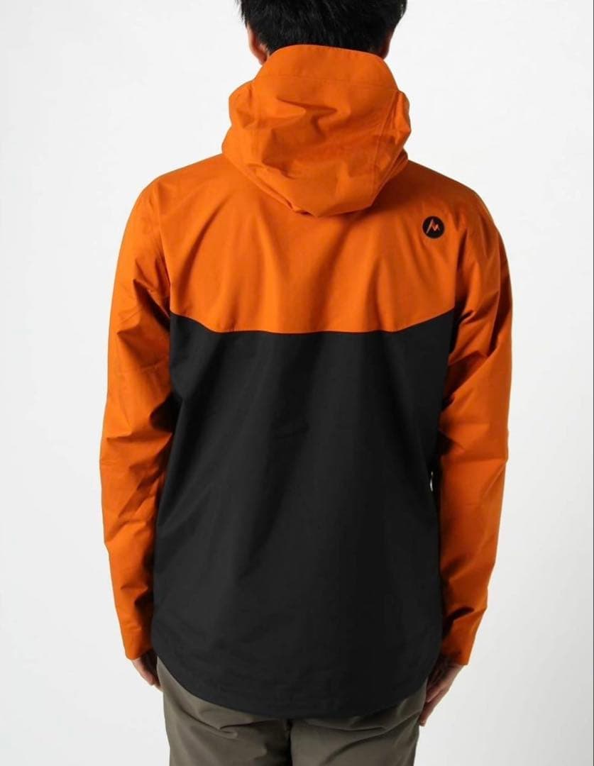 【新品未使用】Marmot マウンテンパーカー オレンジ/黒