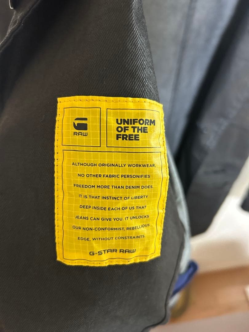 G-star RAWジースターロゥ コート トレンチコート デニム