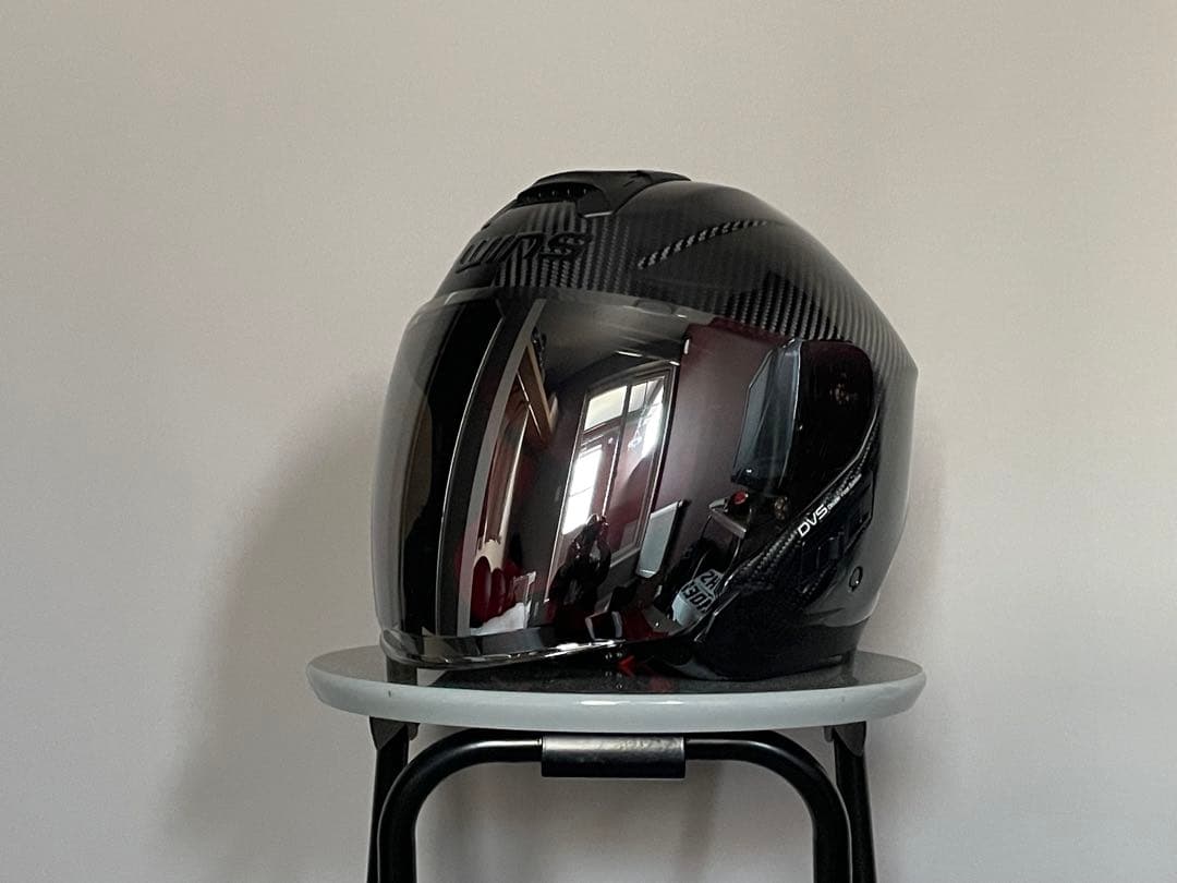 WINS RS カーボンブラック ジェットヘルメット