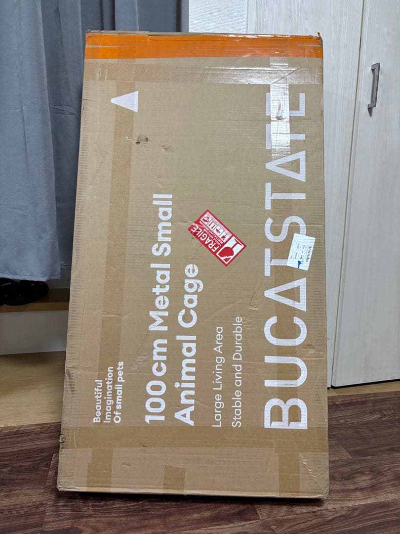 新品 BUCATSTATE ハムスター メタル製 100cm ケージ