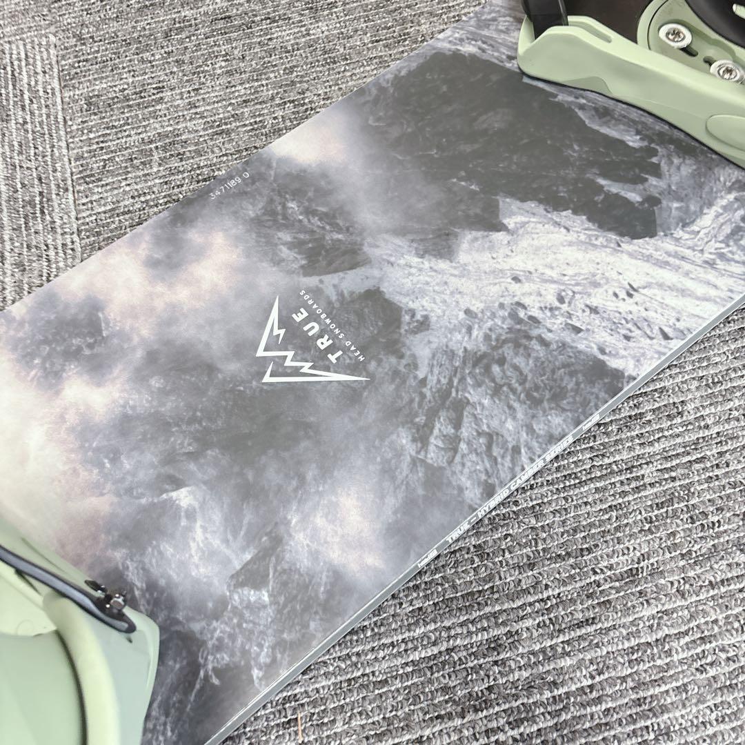 44超美品❗️超豪華❗️HEAD メンズスノーボードセット★スノボ151cm+ビン付