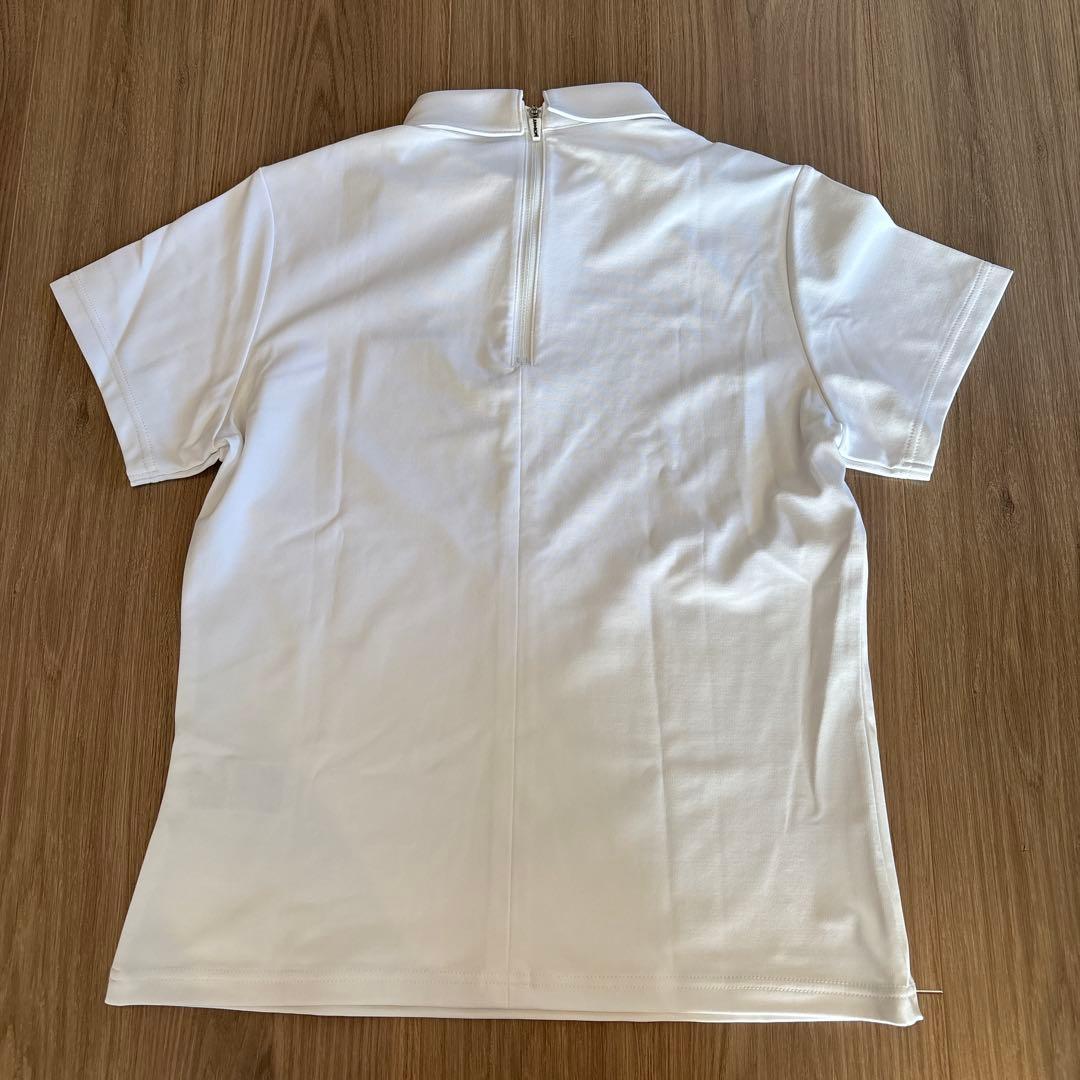 JAMINGO ジッパー付きポロシャツ ホワイト