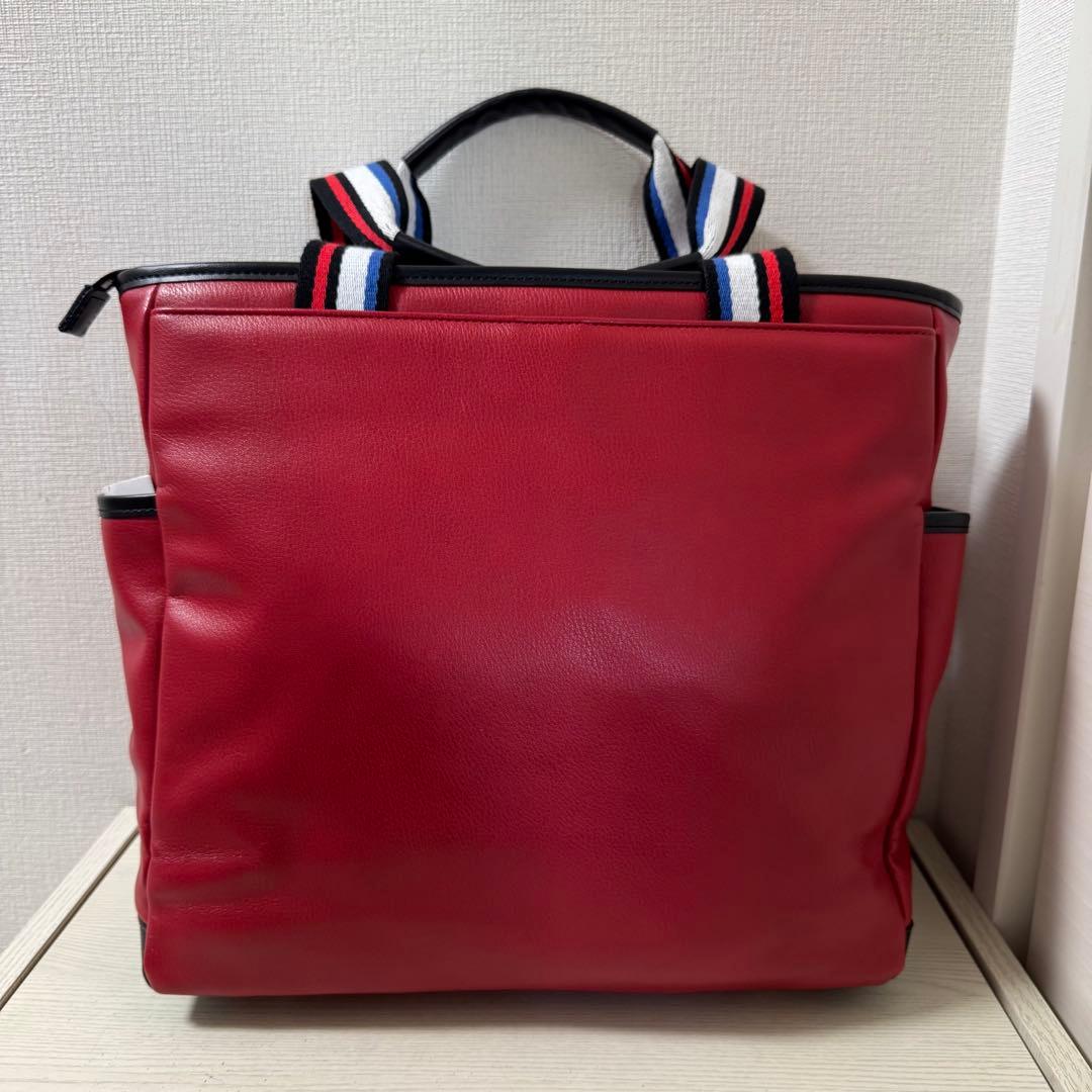 【新品同様】カステルバジャック トートバッグ ローレン レッド　赤　037701