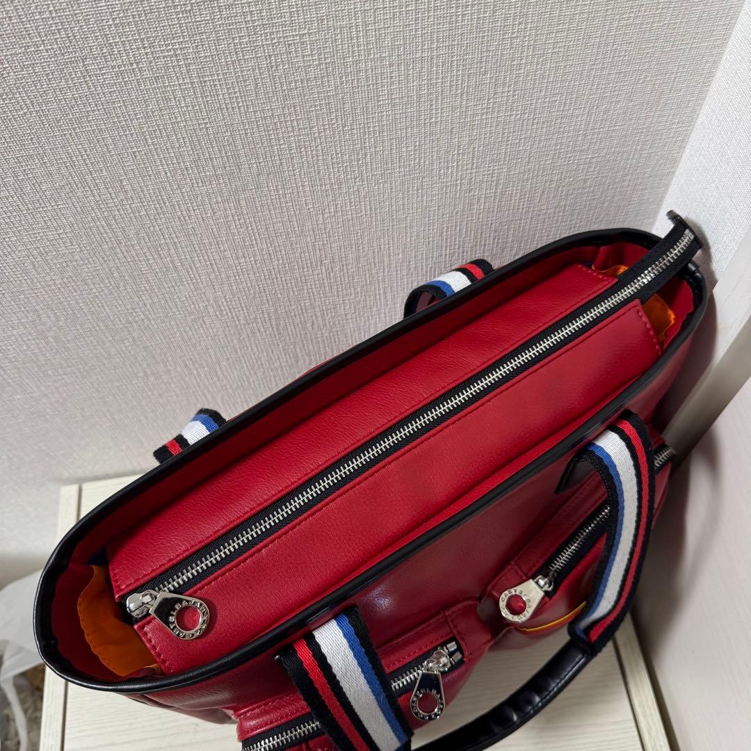 【新品同様】カステルバジャック トートバッグ ローレン レッド　赤　037701