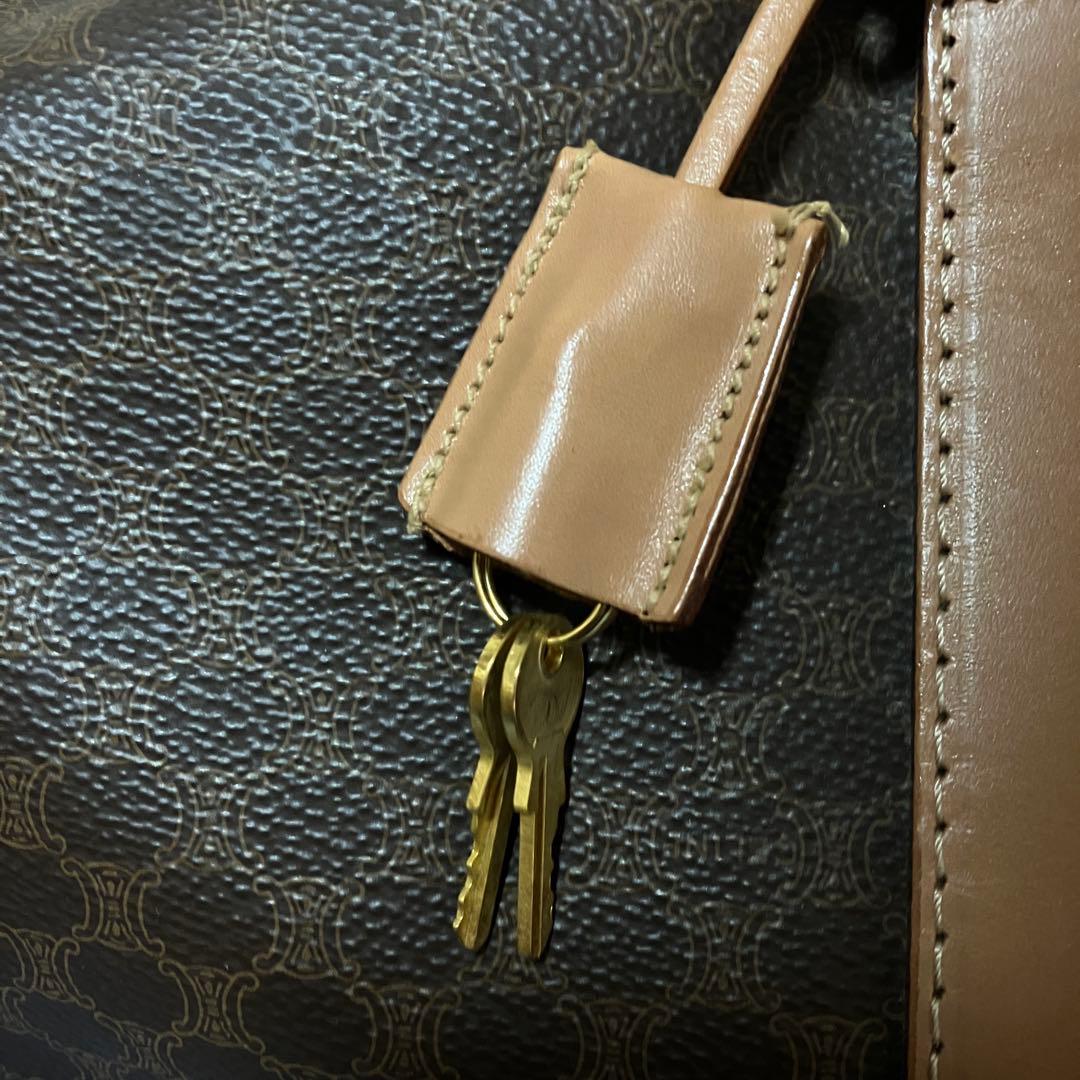 CELINE ボストンバッグ ブラウン