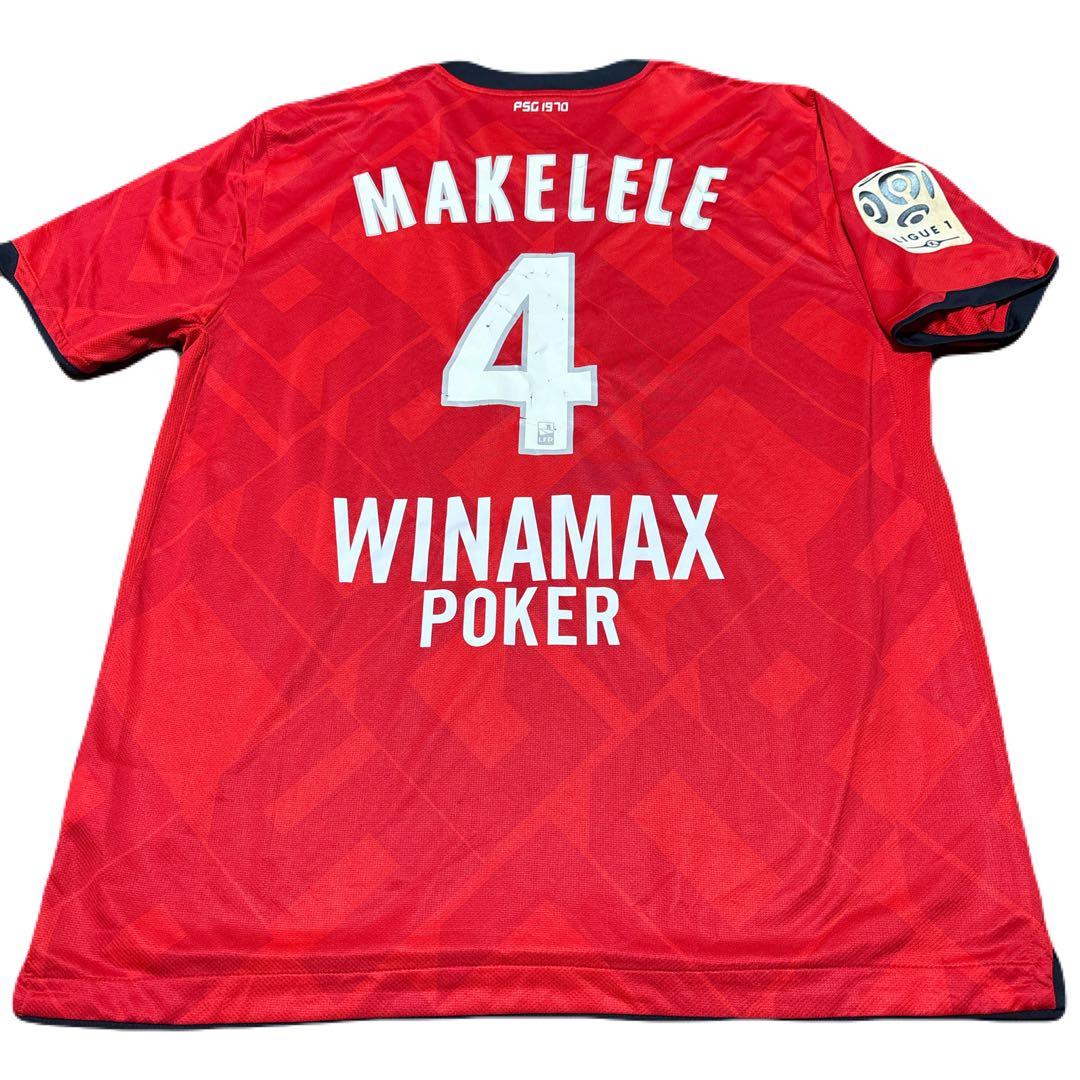 山*花様 【激レア】パリサンジェルマン2010-11 ホームユニフォーム マケレ