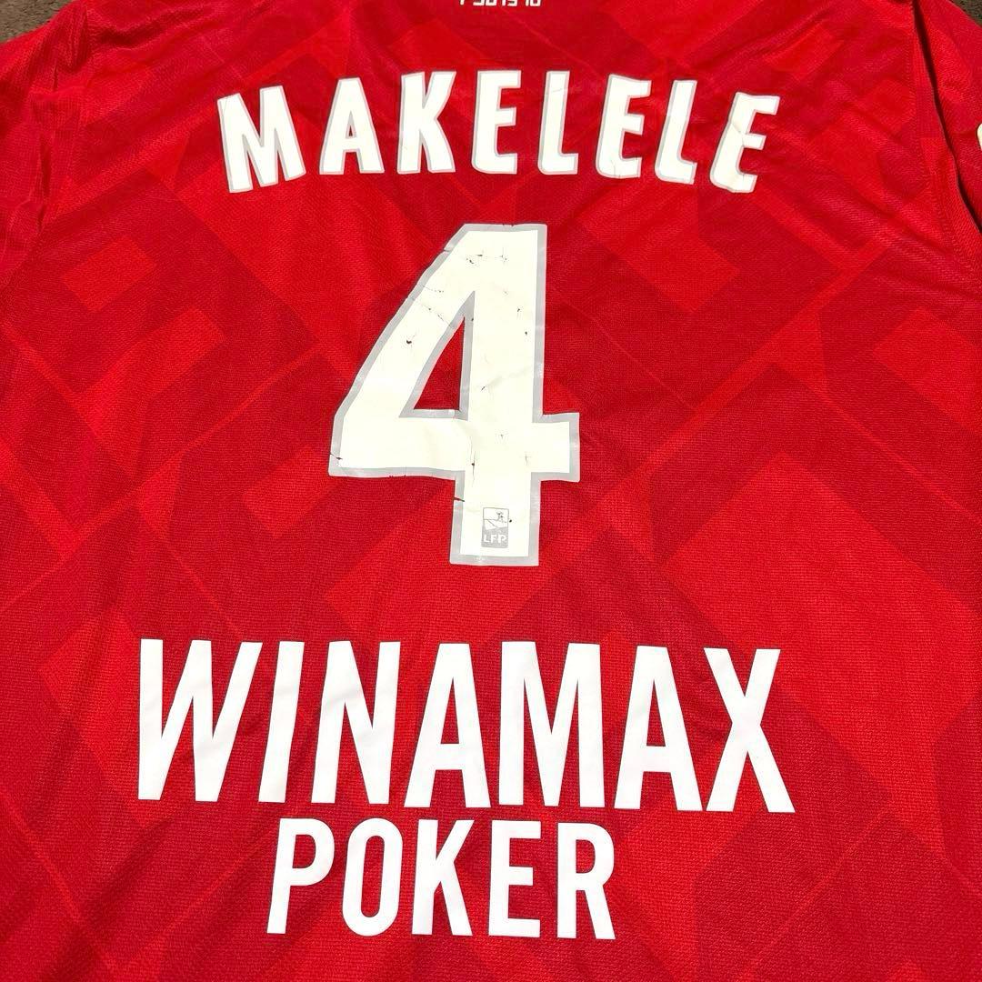 山*花様 【激レア】パリサンジェルマン2010-11 ホームユニフォーム マケレ