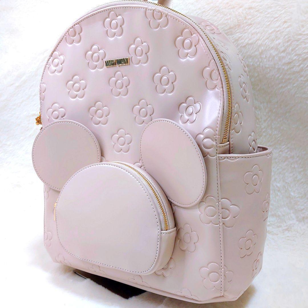 ✨新品タグ付き✨MARY QUANT ディズニー ミッキー リュック ピンク