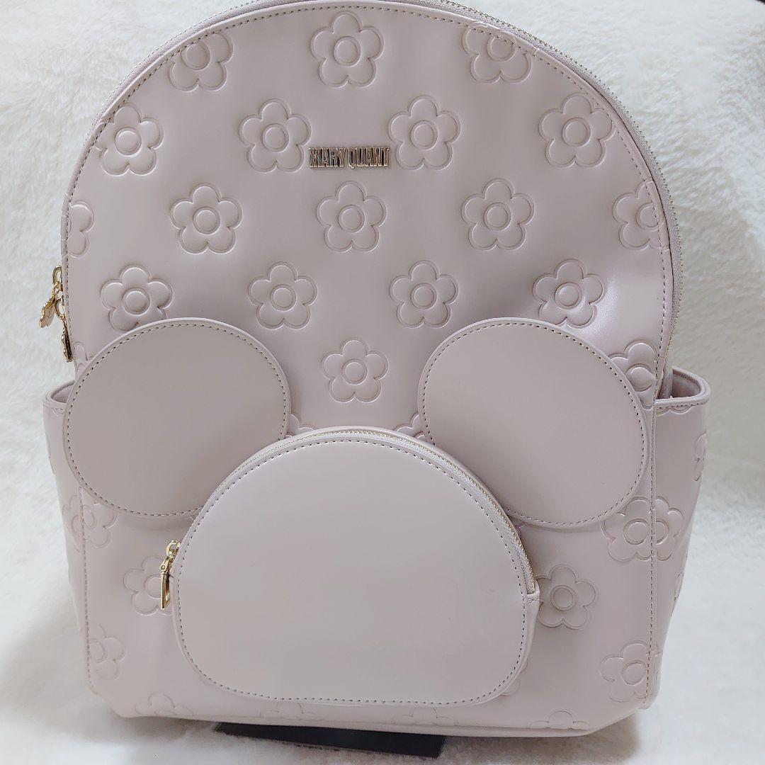✨新品タグ付き✨MARY QUANT ディズニー ミッキー リュック ピンク
