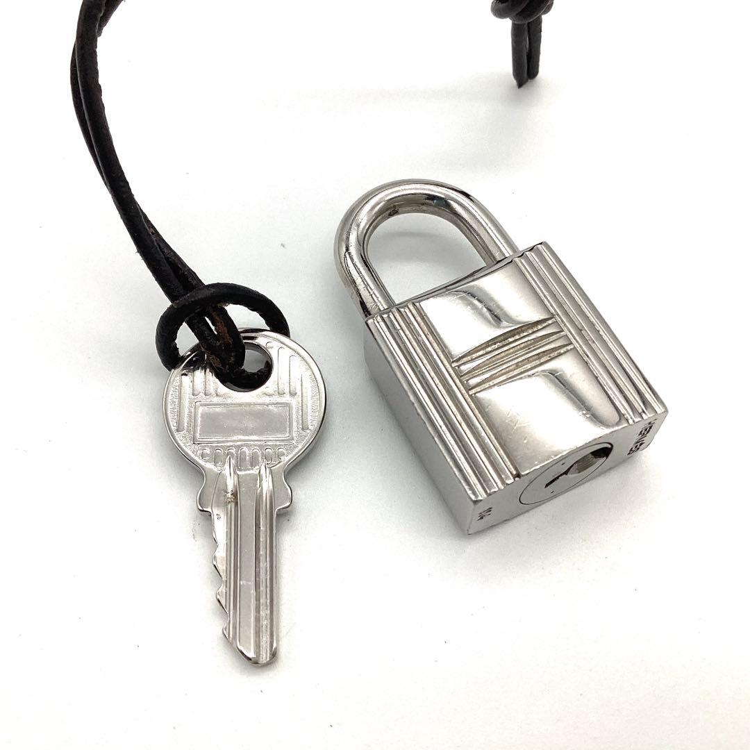 ⭐️極美品⭐️エルメス　カデナ　パドロック　鍵　no.114 シルバー　男女共用