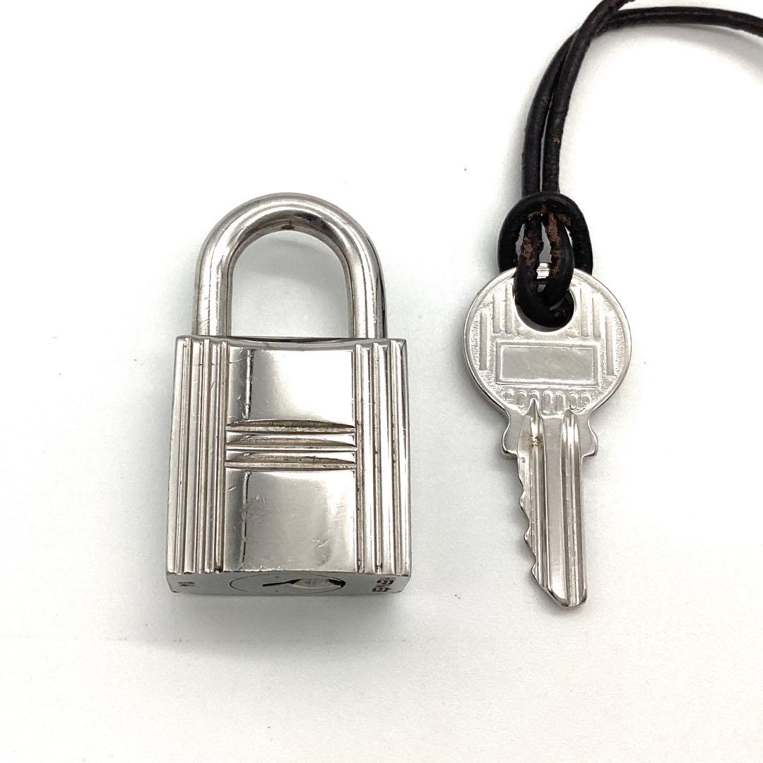 ⭐️極美品⭐️エルメス　カデナ　パドロック　鍵　no.114 シルバー　男女共用