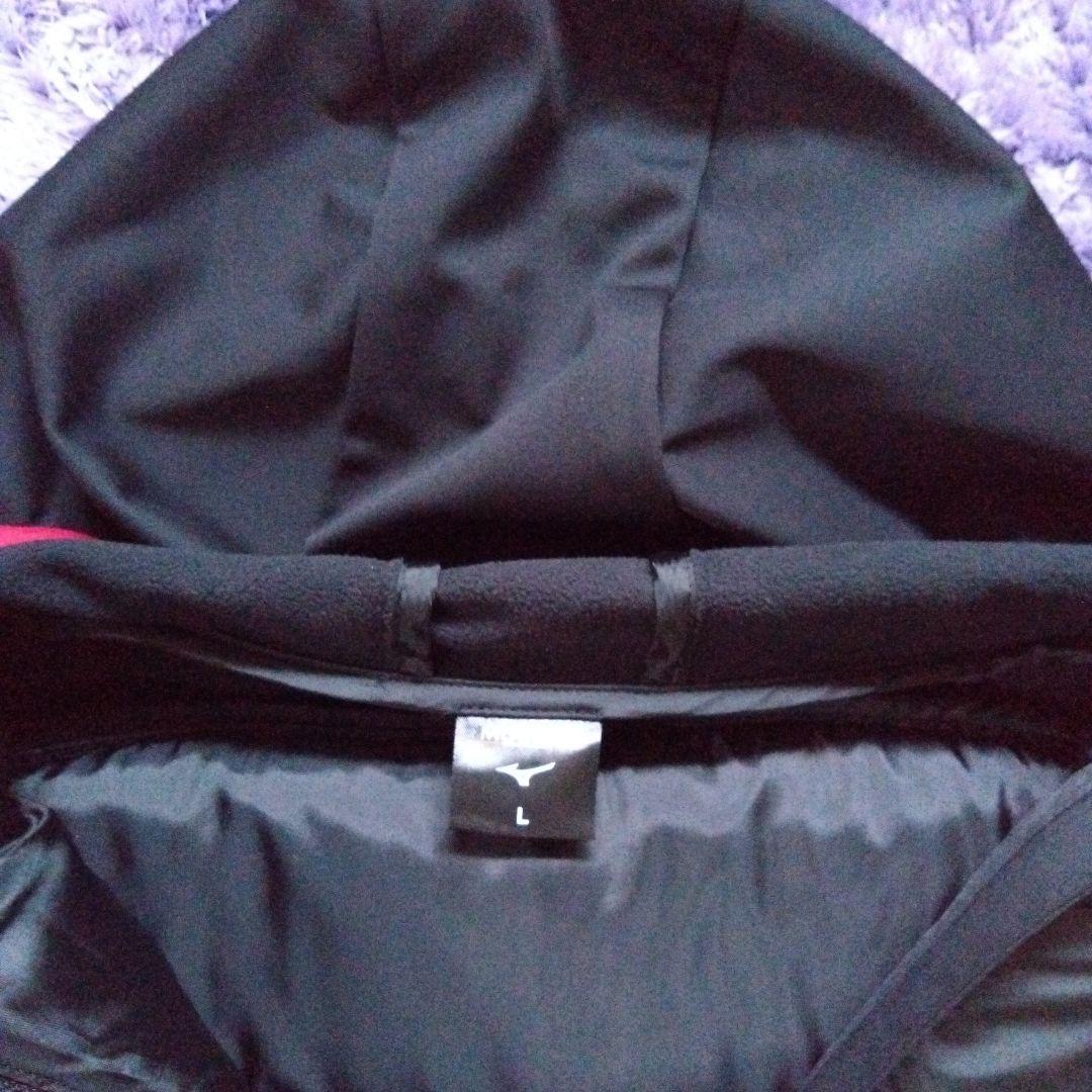 Mizuno モレリアフード付き中綿ダウンジャケット Lサイズ