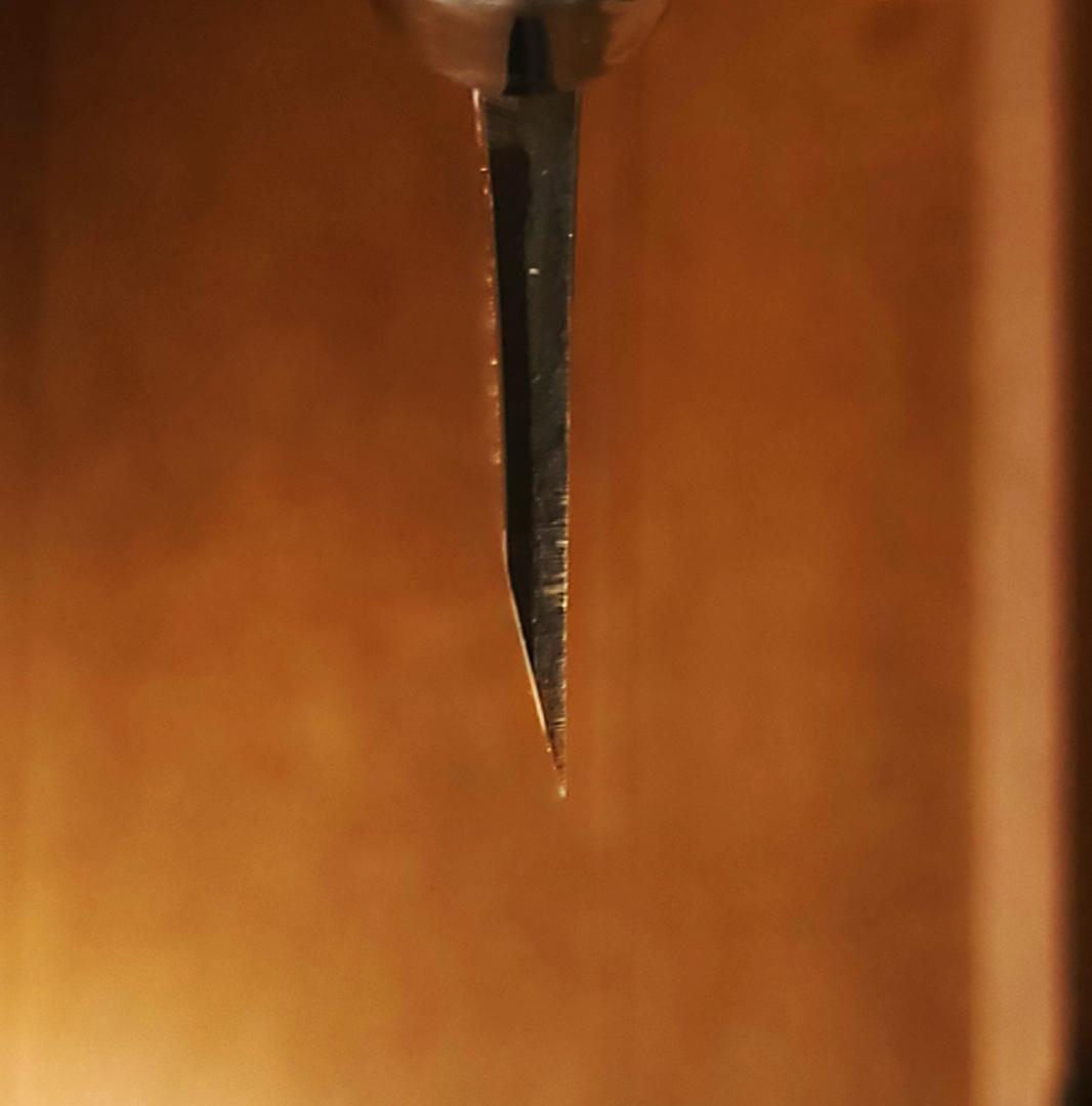 【現品限り】左利き　青紙2号 出刃包丁 ６寸170㎜ #2407 焼柄 月光作