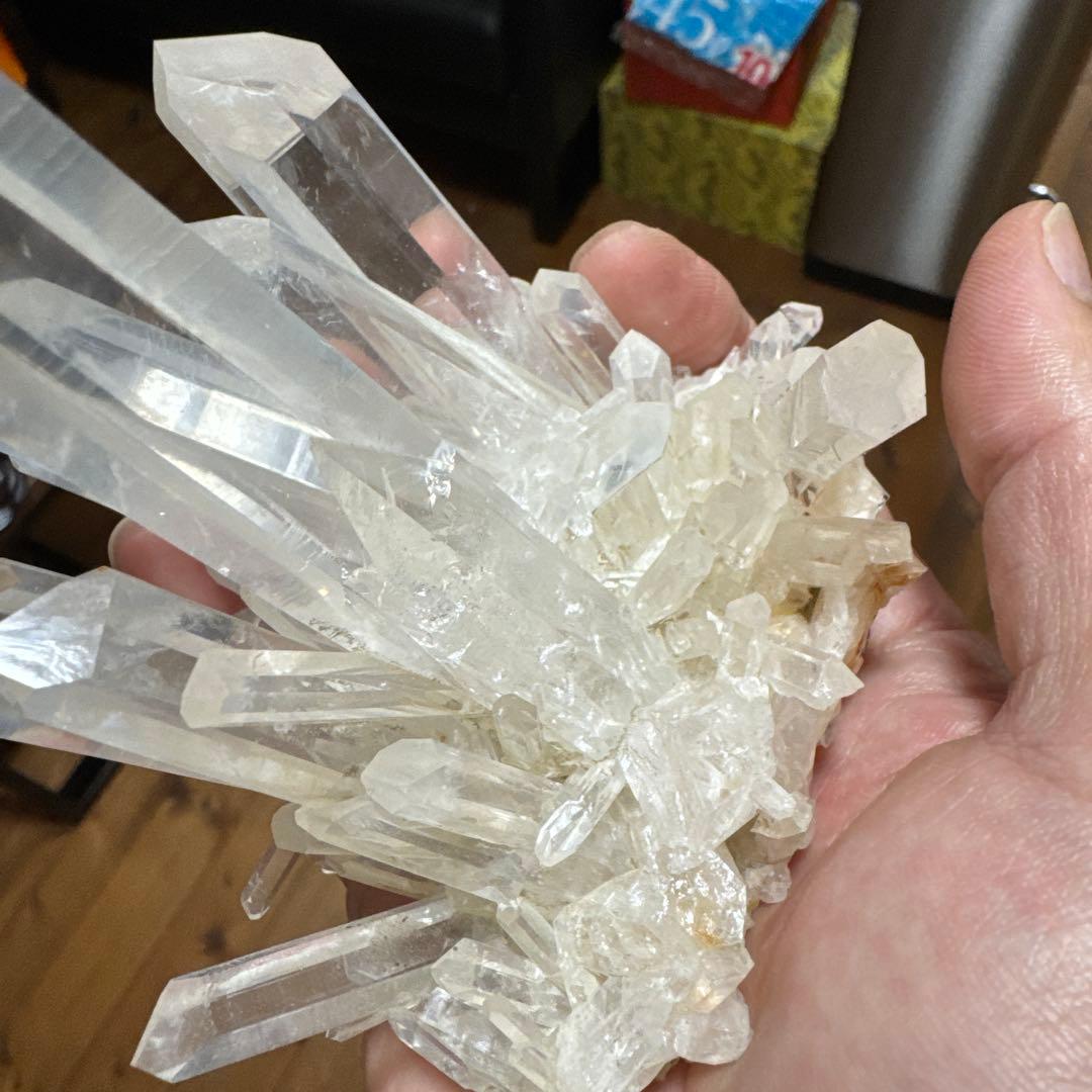 【高品質】コロンビア産　レムリアン水晶クラスター