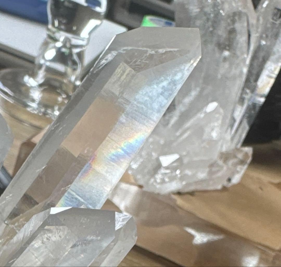 【高品質】コロンビア産　レムリアン水晶クラスター