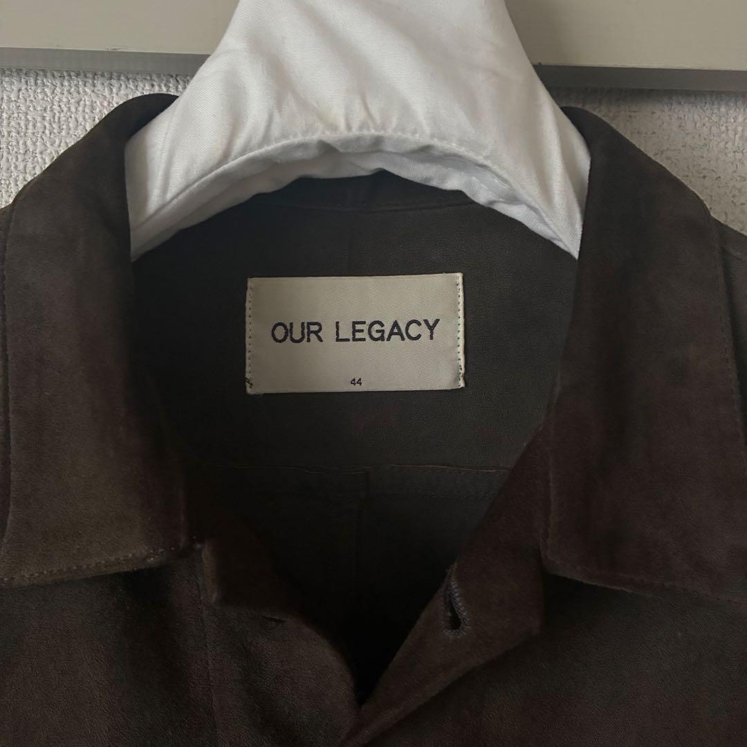 OUR LEGACY ブラウン　スエードシャツ スウェードジャケット
