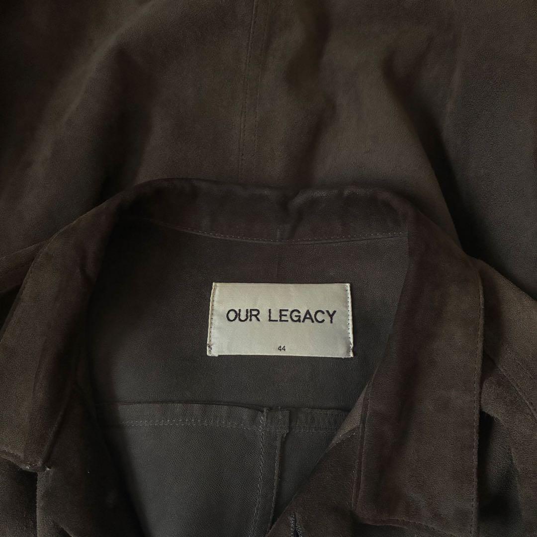 OUR LEGACY ブラウン　スエードシャツ スウェードジャケット
