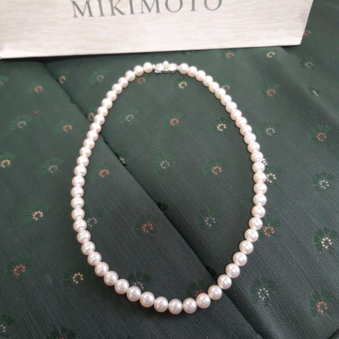 ミキモトネックレス43cm 7.0～7.5最終値下げ