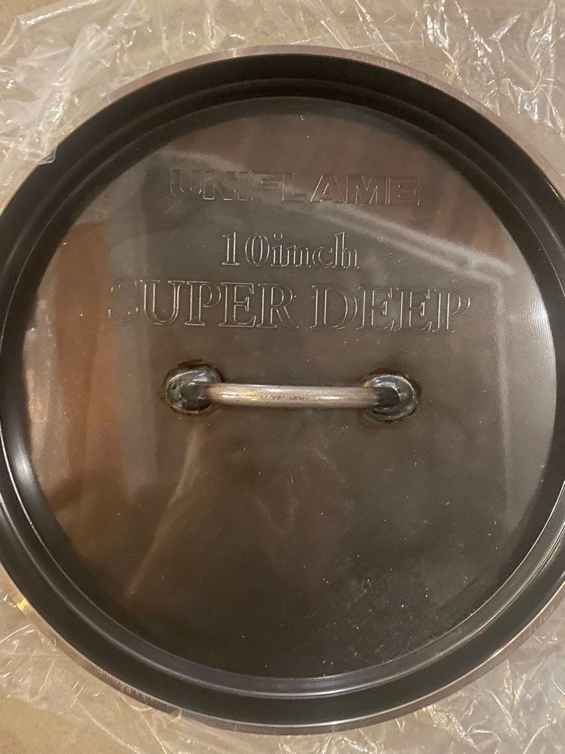 ユニフレーム　10インチダッチオーブン　スーパーディープ　ステンレスリフター付き