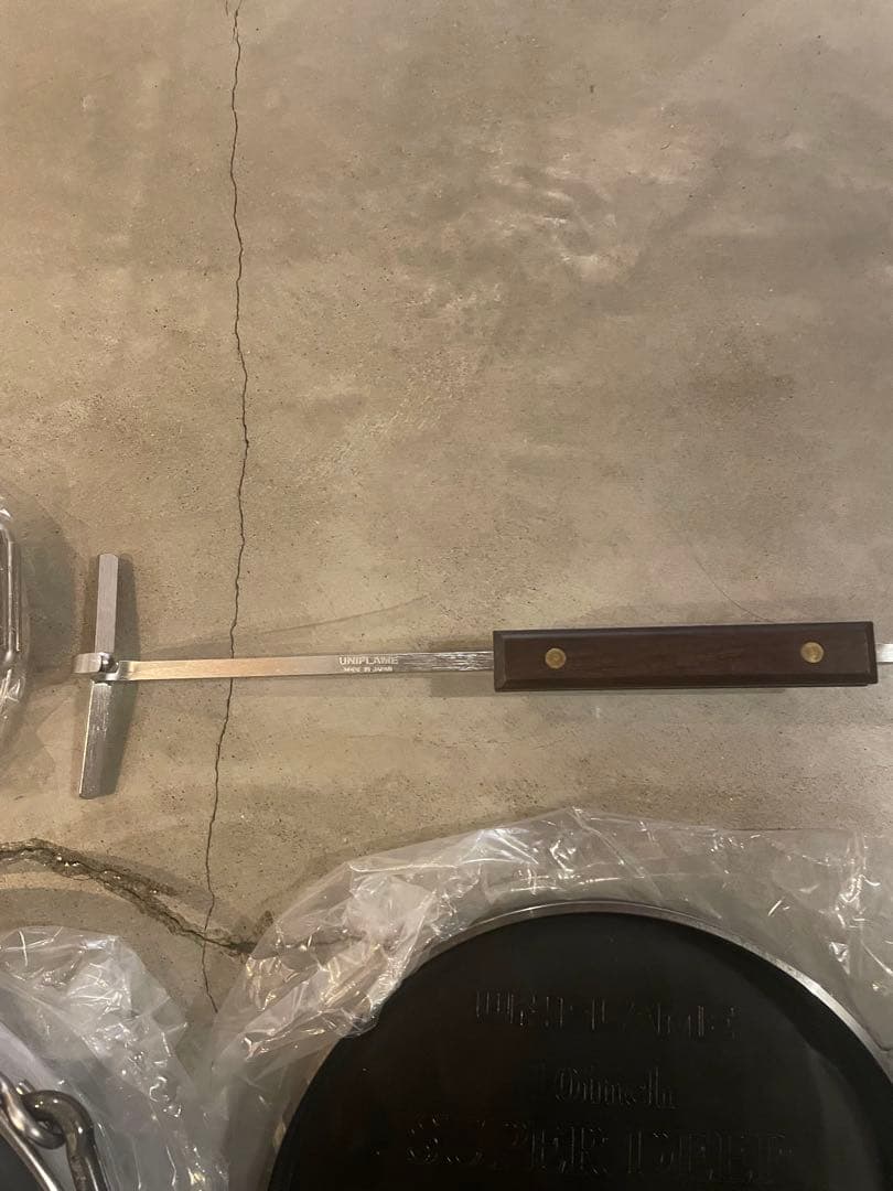 ユニフレーム　10インチダッチオーブン　スーパーディープ　ステンレスリフター付き