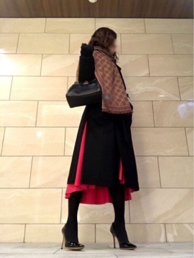 大判新品✨GUCCIマフラー❗️箱紙袋セット❗️グッチマフラー　レディース