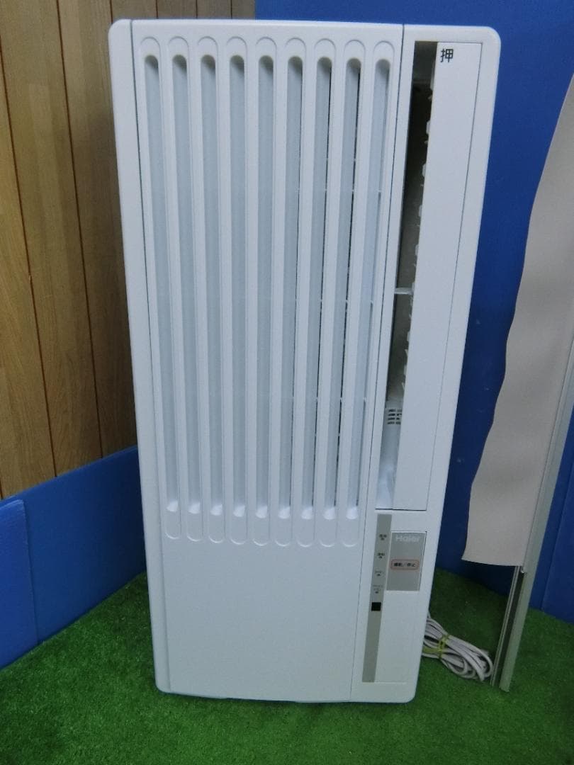 S7★ハイアール 窓エアコン ウインドエアコン JA-16W 延長枠付 送料無料