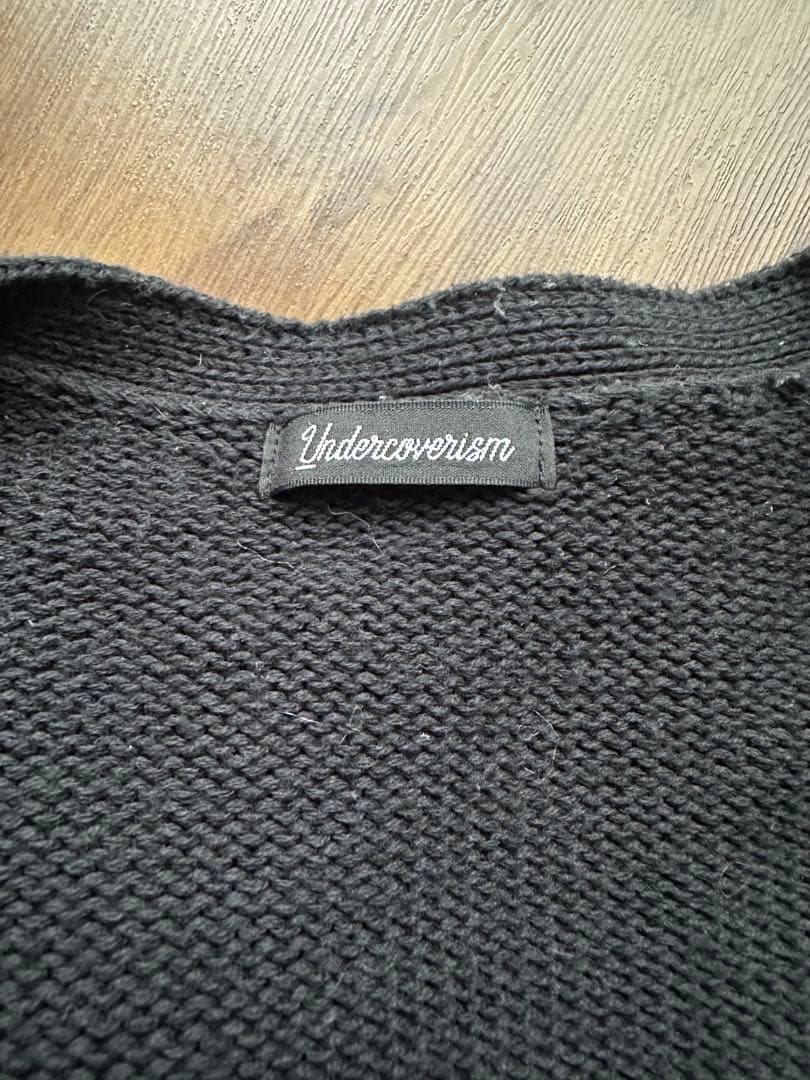 Undercoverism アンダーカバーイズムダメージカーディガン