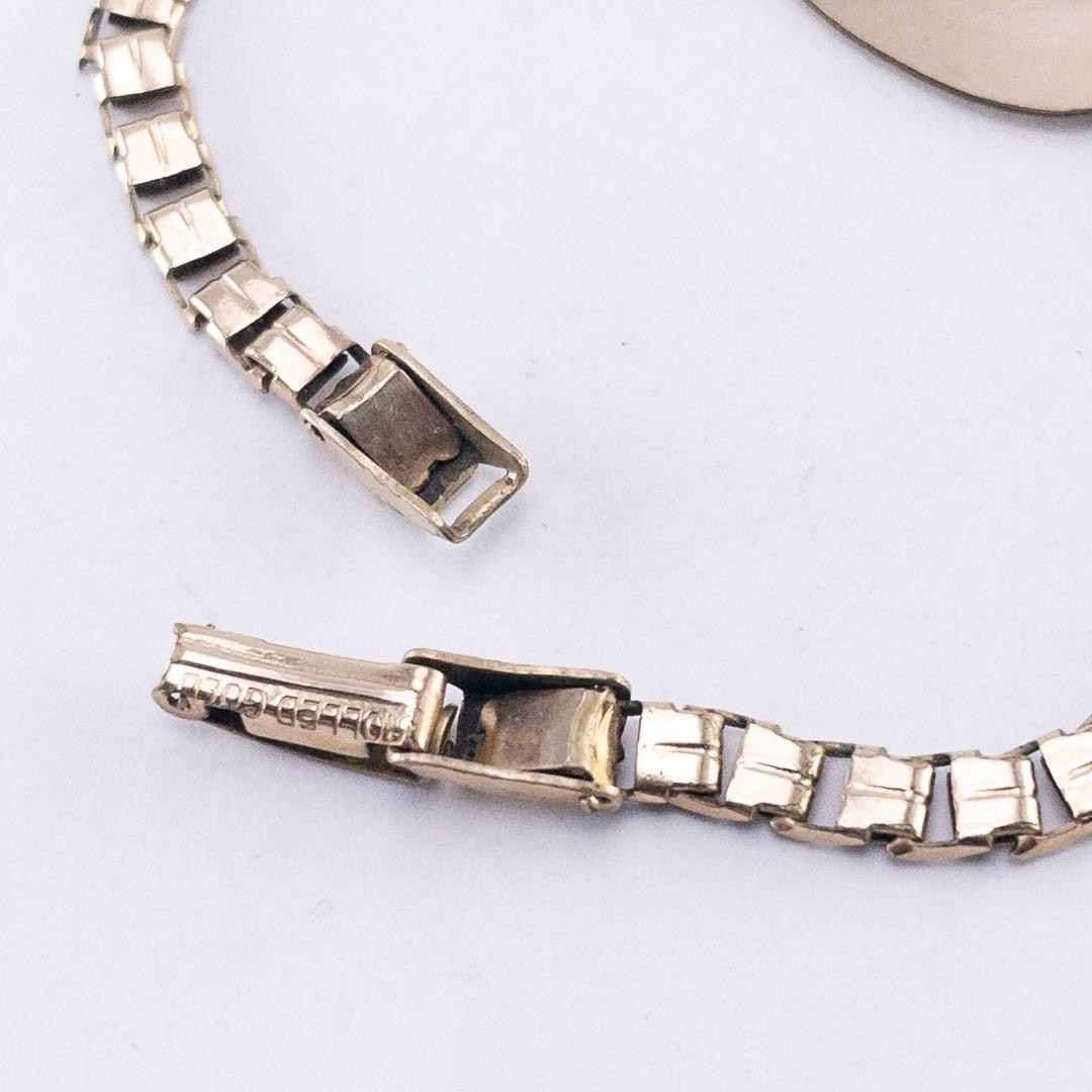 英国製 40s WW2 金張りヴィンテージ IDブレスレット