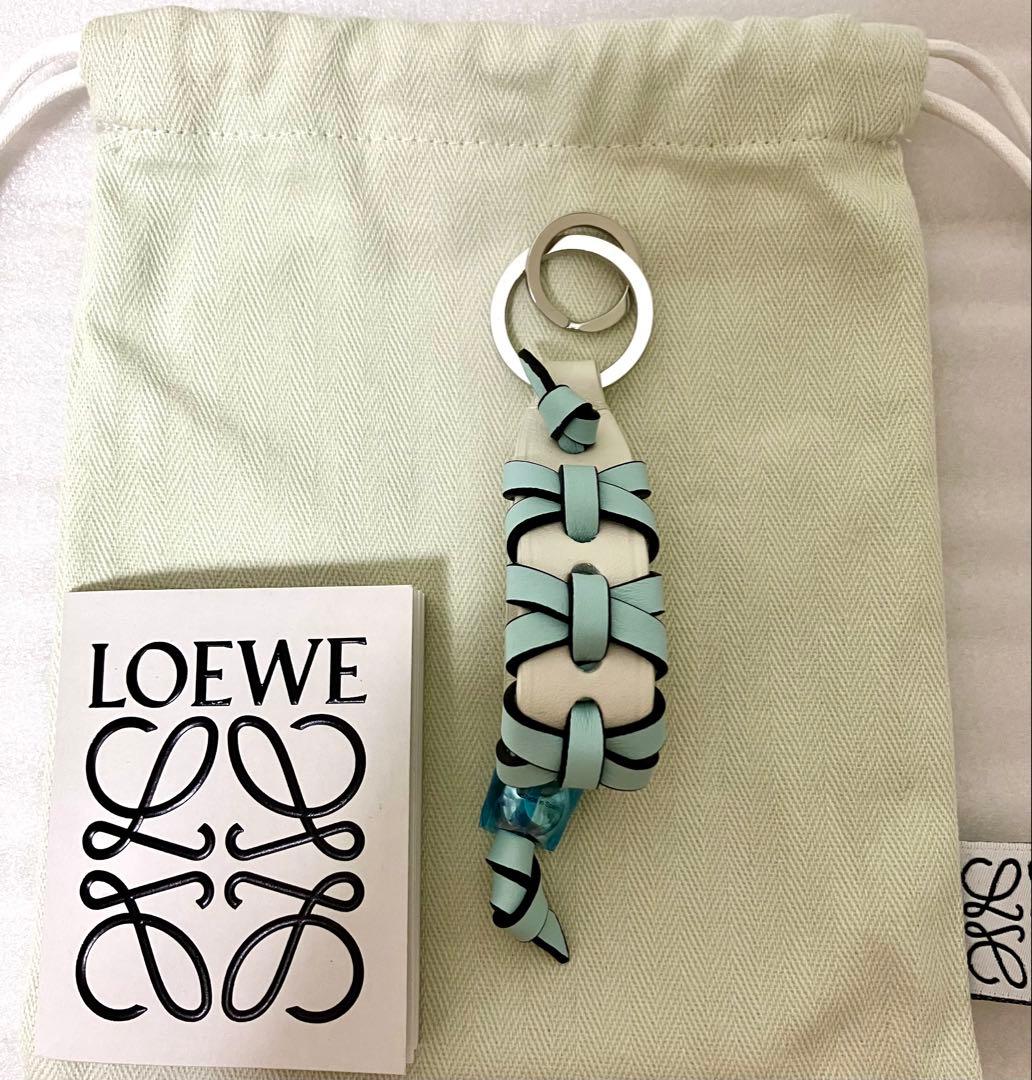 LOEWE クロスブレイデッド キーリング