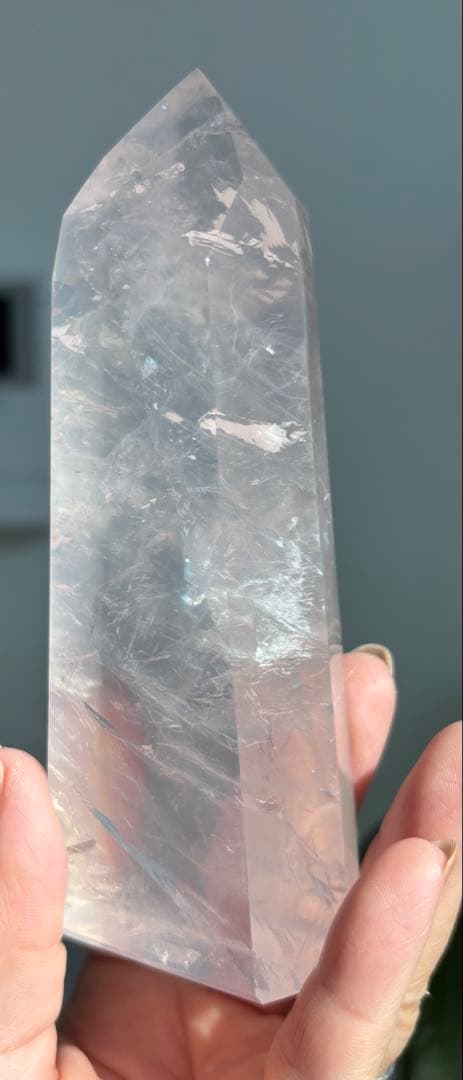 ジェミーピンクジラソル　ピンクミルキークォーツ