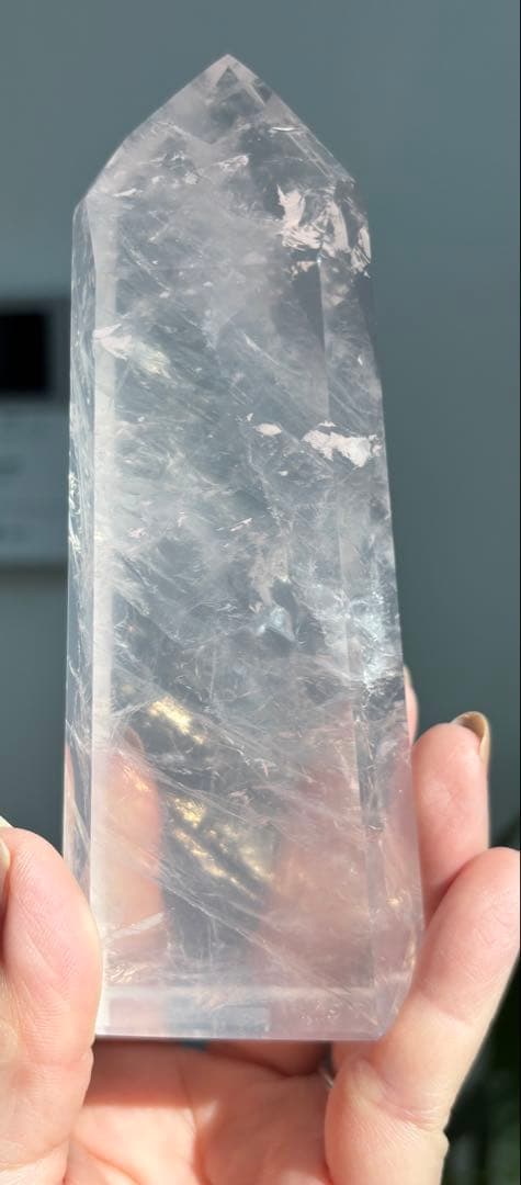 ジェミーピンクジラソル　ピンクミルキークォーツ