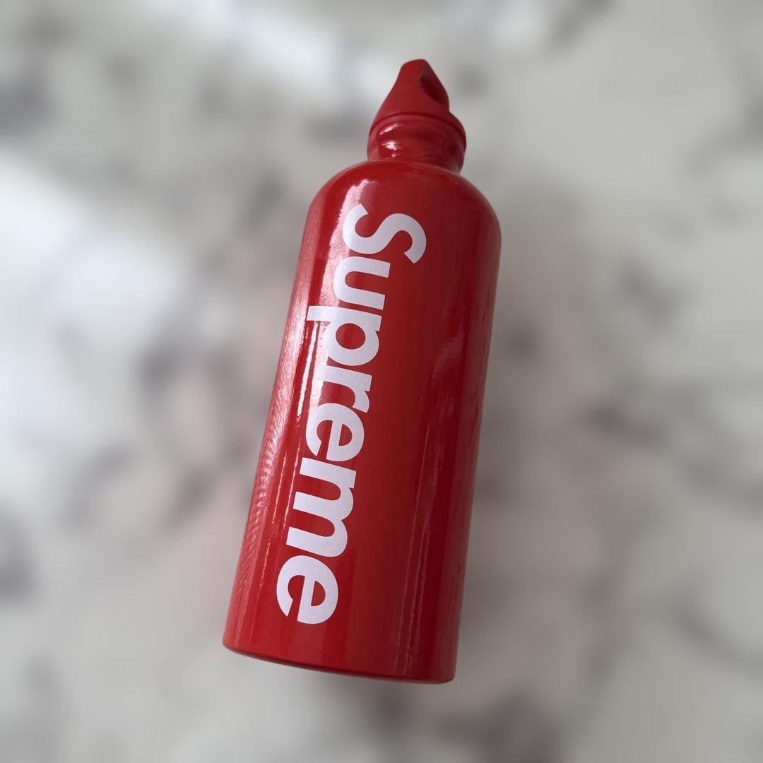 【新品未使用】Supreme レッド ボトル　30センチくらい　水筒