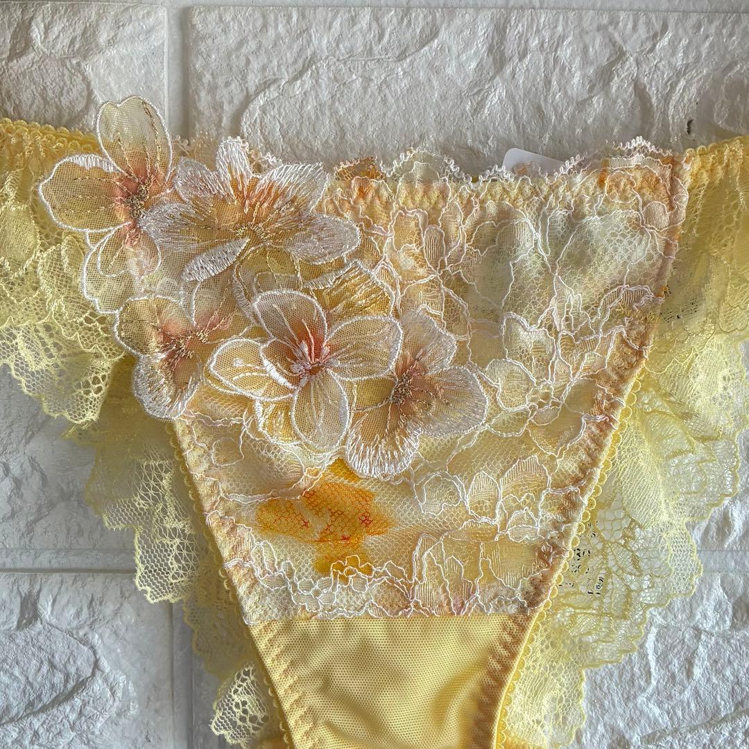 Wacoal パルファージュ 上下セットF65❣️イエロー♡ᵕ̈*大人可愛い♬.*