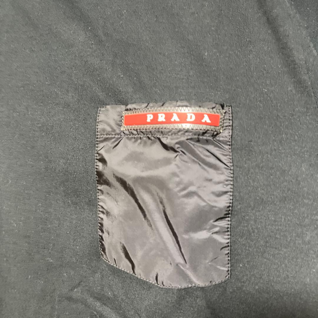 PRADA ナイロンポケット Tシャツ ★