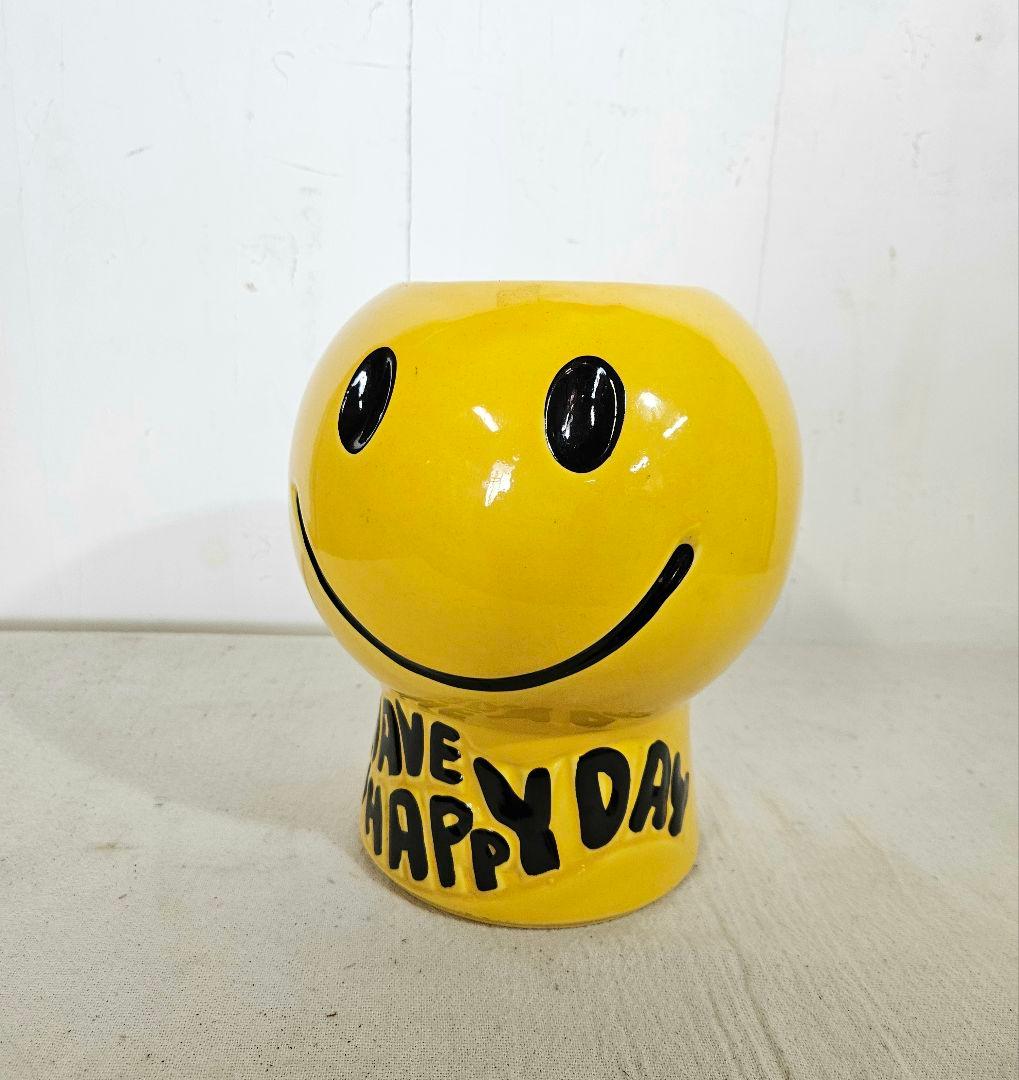 USヴィンテージ スマイリー マッコイ社製 USA製 スマイル クッキージャー