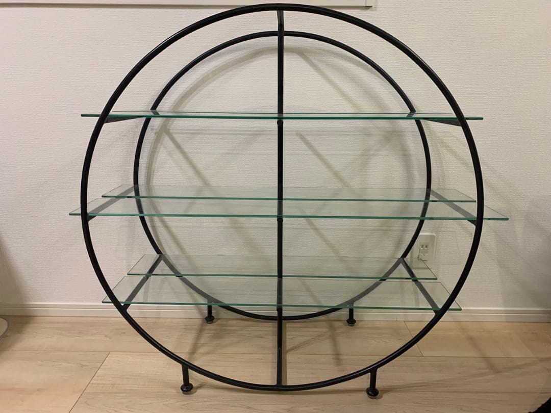 アスプルンド ASPLUND ラウンドシェルフ アイアン 棚 希少廃盤 入手困難