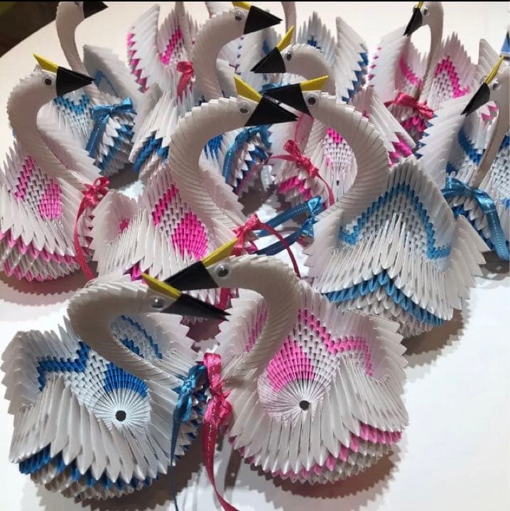 白鳥　折り紙　20点