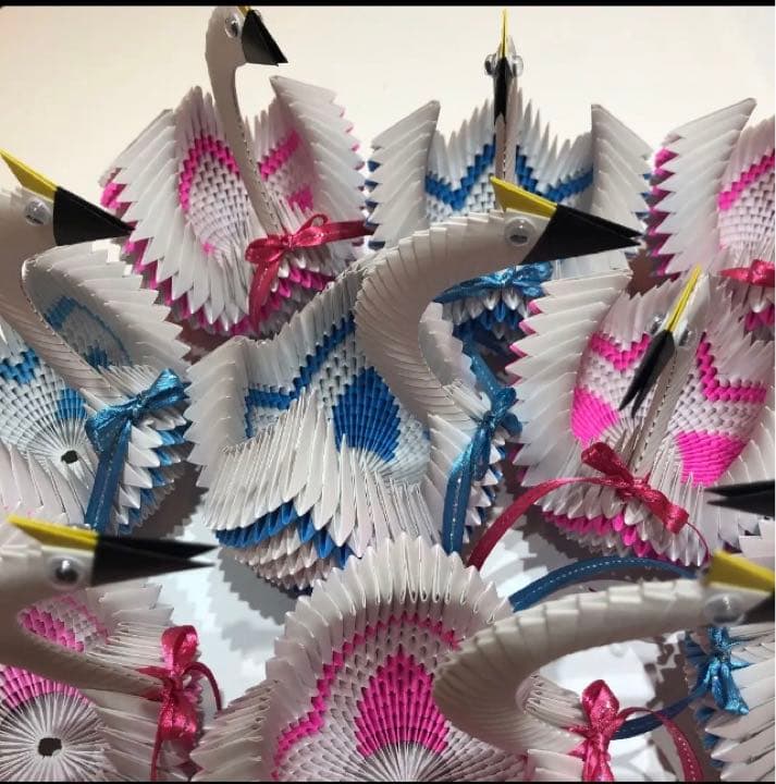 白鳥　折り紙　20点