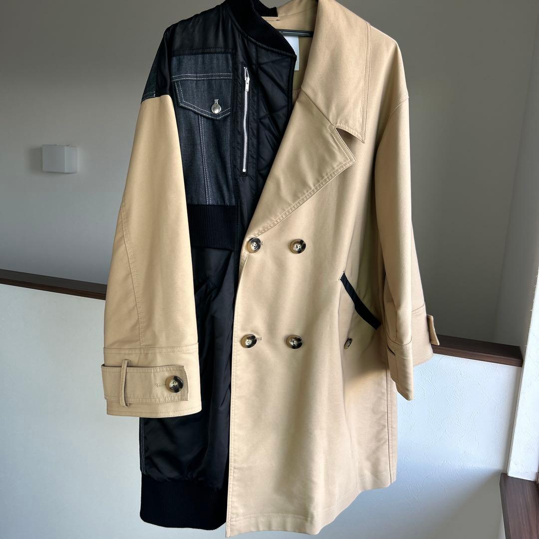 UN3D./FABRIC MIX CT/ファブリックミックスコート