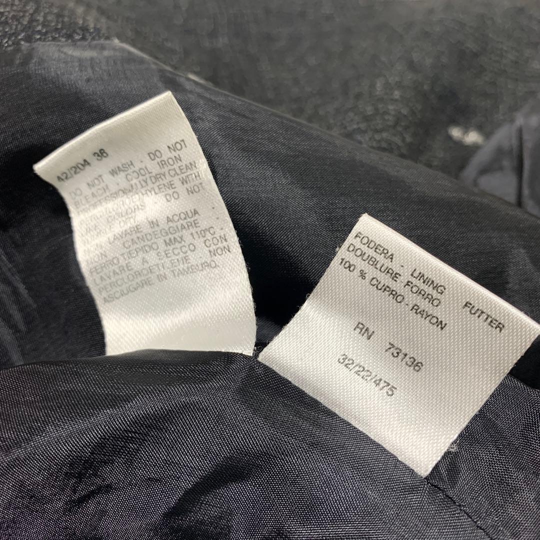 【美品】 マックスマーラ セットアップ ジャケット パンツ ダークグレー 36