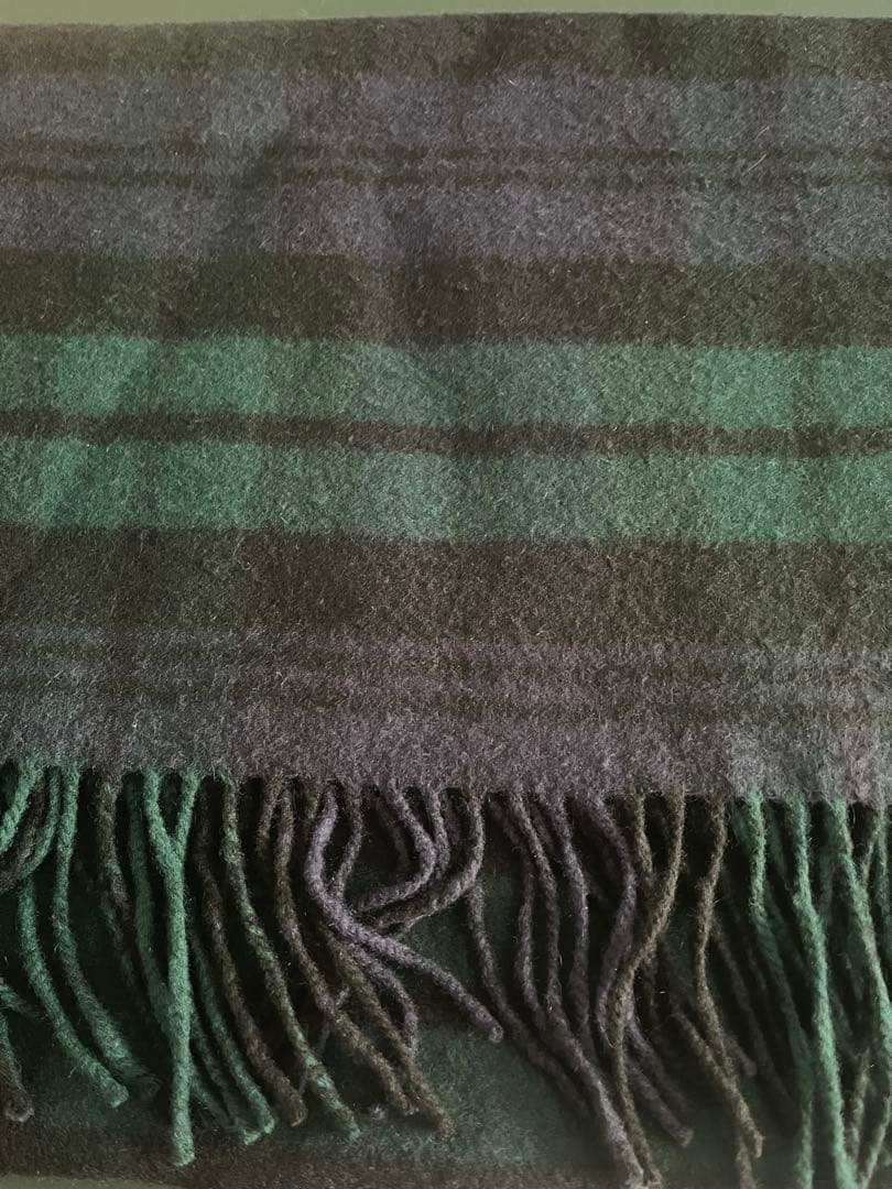 Johnstons of Elgin ジョンストンズ カシミヤマフラー チェック