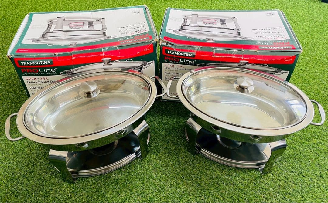 【美品2個】トラモンティナ 保温器 3.9L オーバル