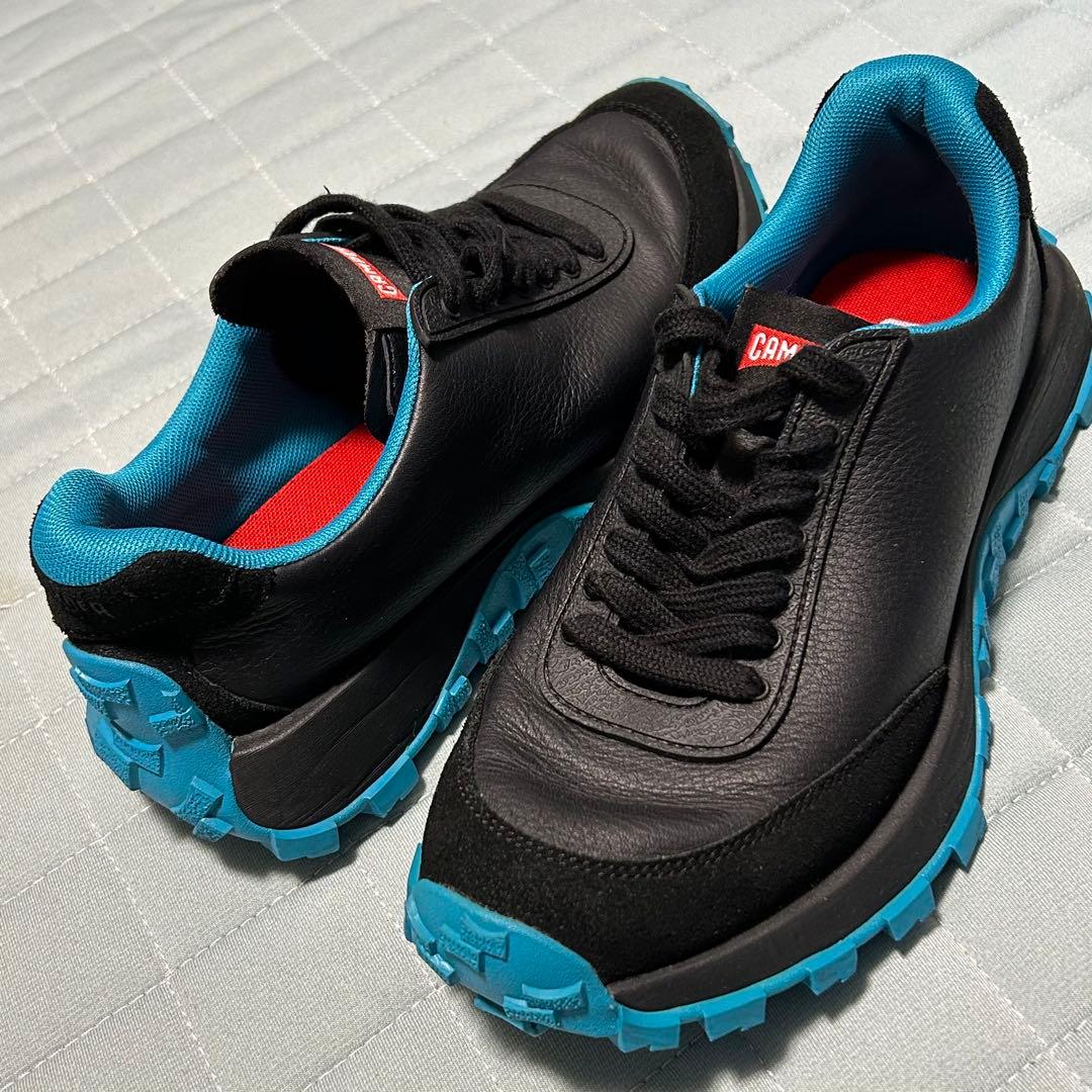 美品❤️CAMPER カンペール ドリフトトレイル レザースニーカー ビブラム