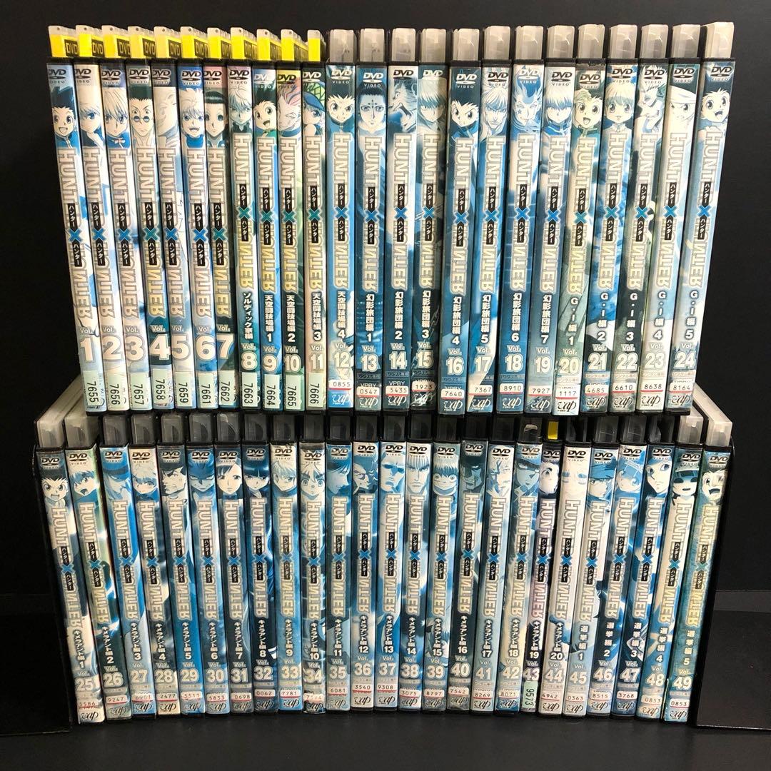 HUNTER×HUNTER レンタルDVDmアニメ 全巻完結セット