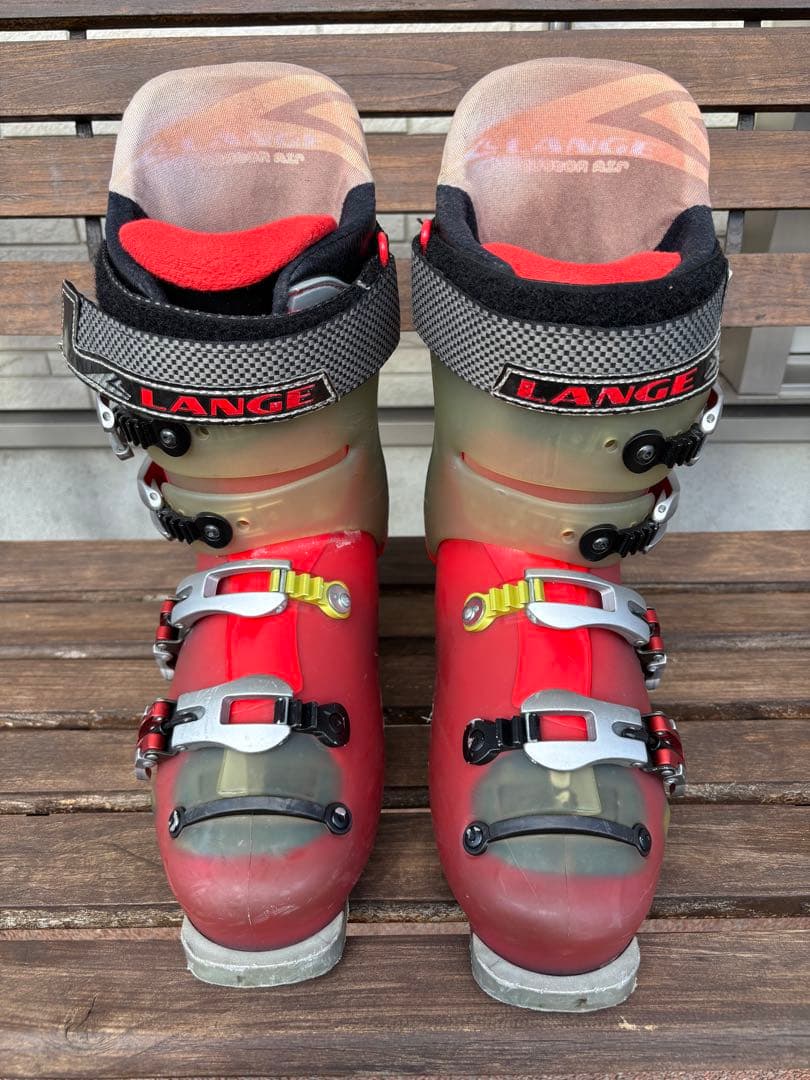 LANGE BANSHEE 115 M.Fスキー用ブーツ レッド